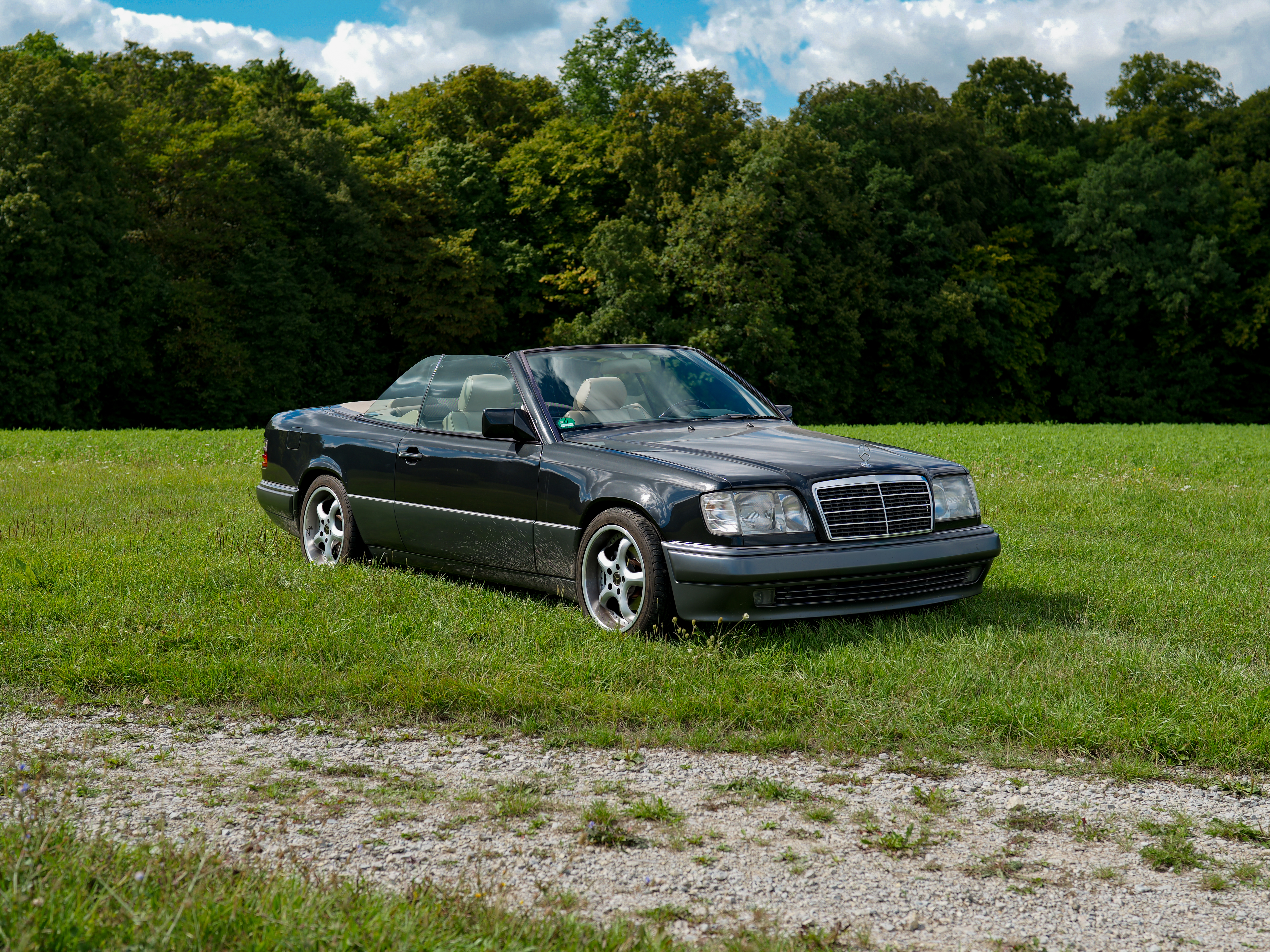 Mercedes W124 Seitenansicht